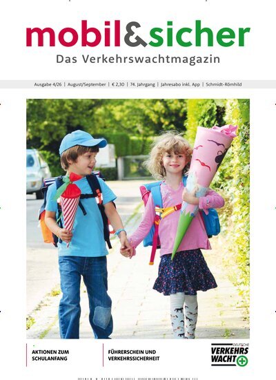 Originalcover: mobil & sicher – Verkehrswachtmagazin